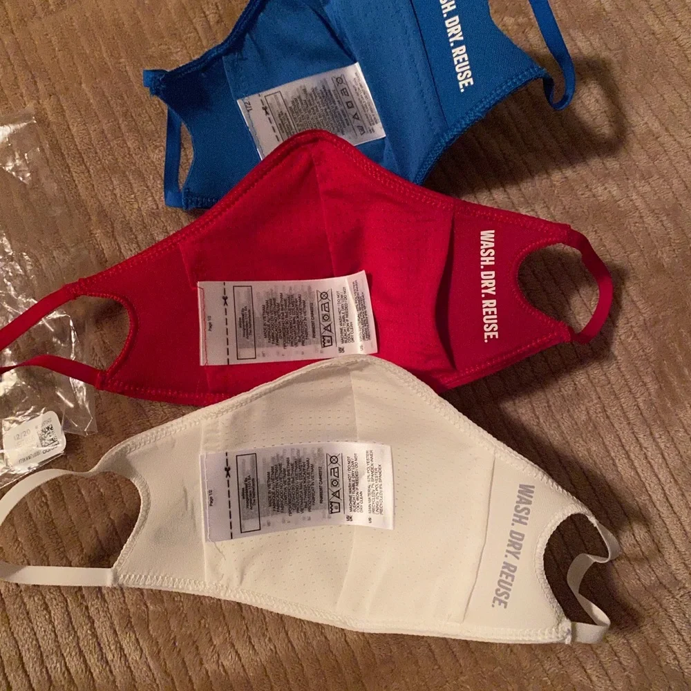 Adidas Masks Sz Small set of 3